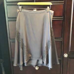 Banana Republic Skirt with Lace detail